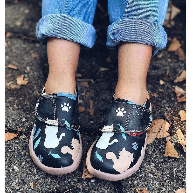Lovely Cat Kid Loafers For Kids - Image 8