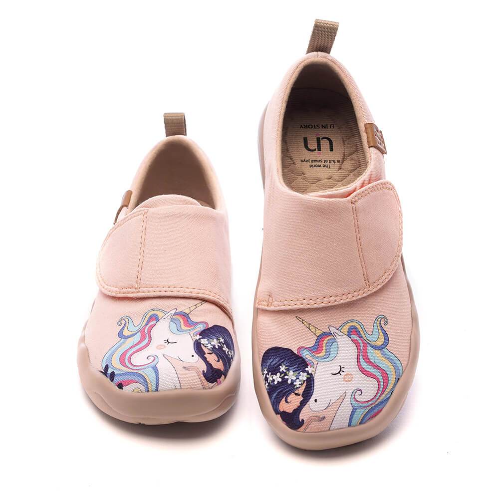 GIRL AND UNICORN Canvas Toledo I Kids - Image 3