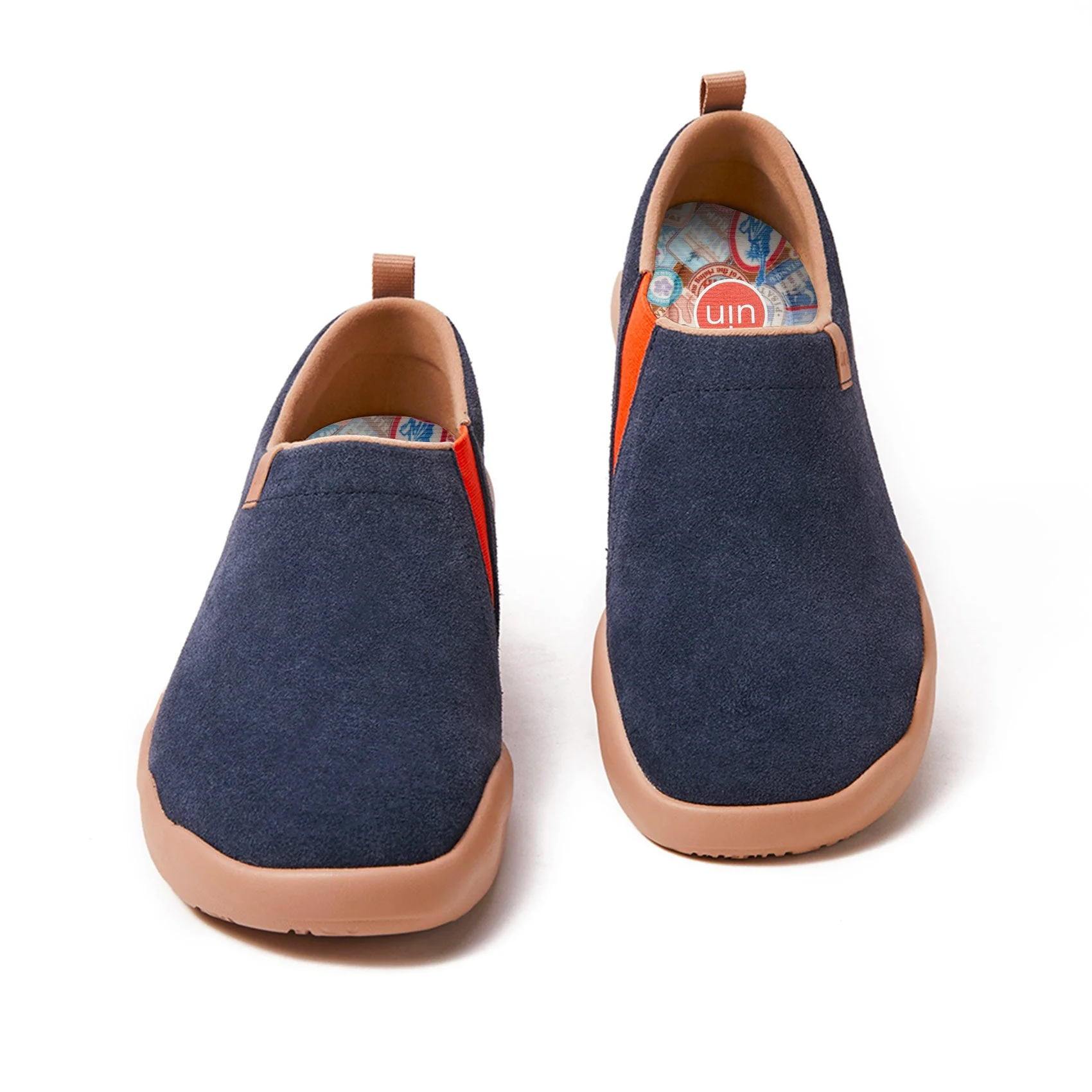 Toledo II Deep Blue Cow Suede Men - Image 5