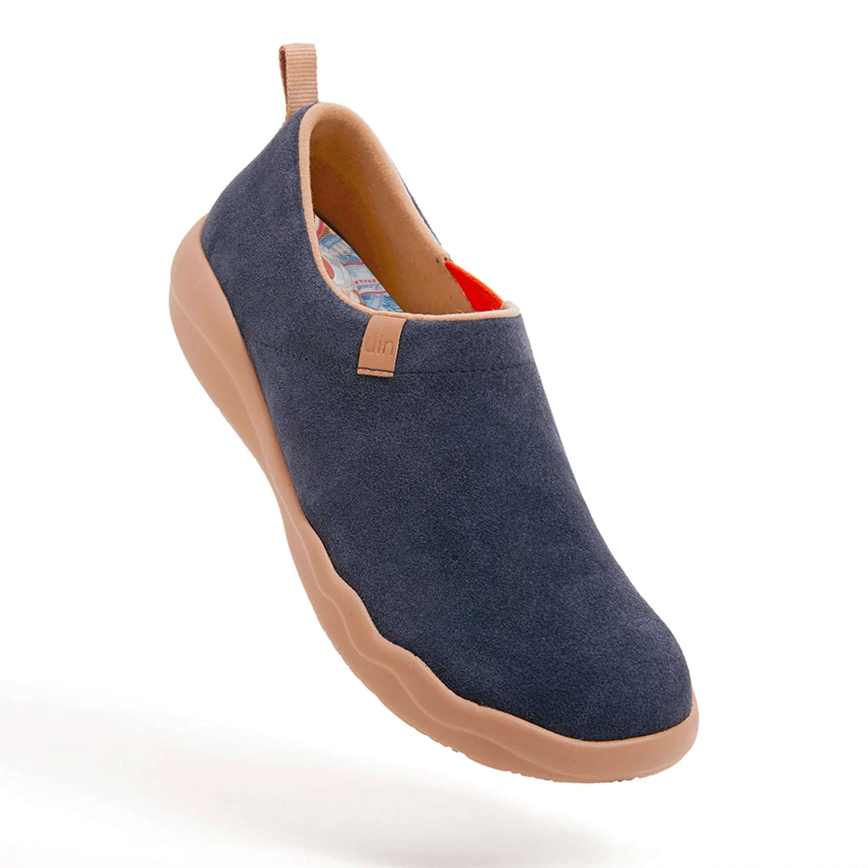 Toledo II Deep Blue Cow Suede Men - Image 7