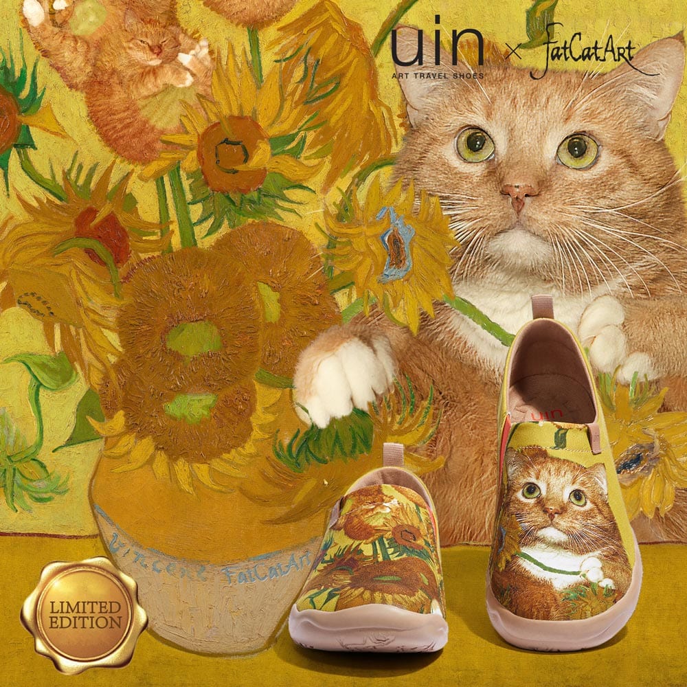 Sunflowers and Cat Toledo I Men - Image 2