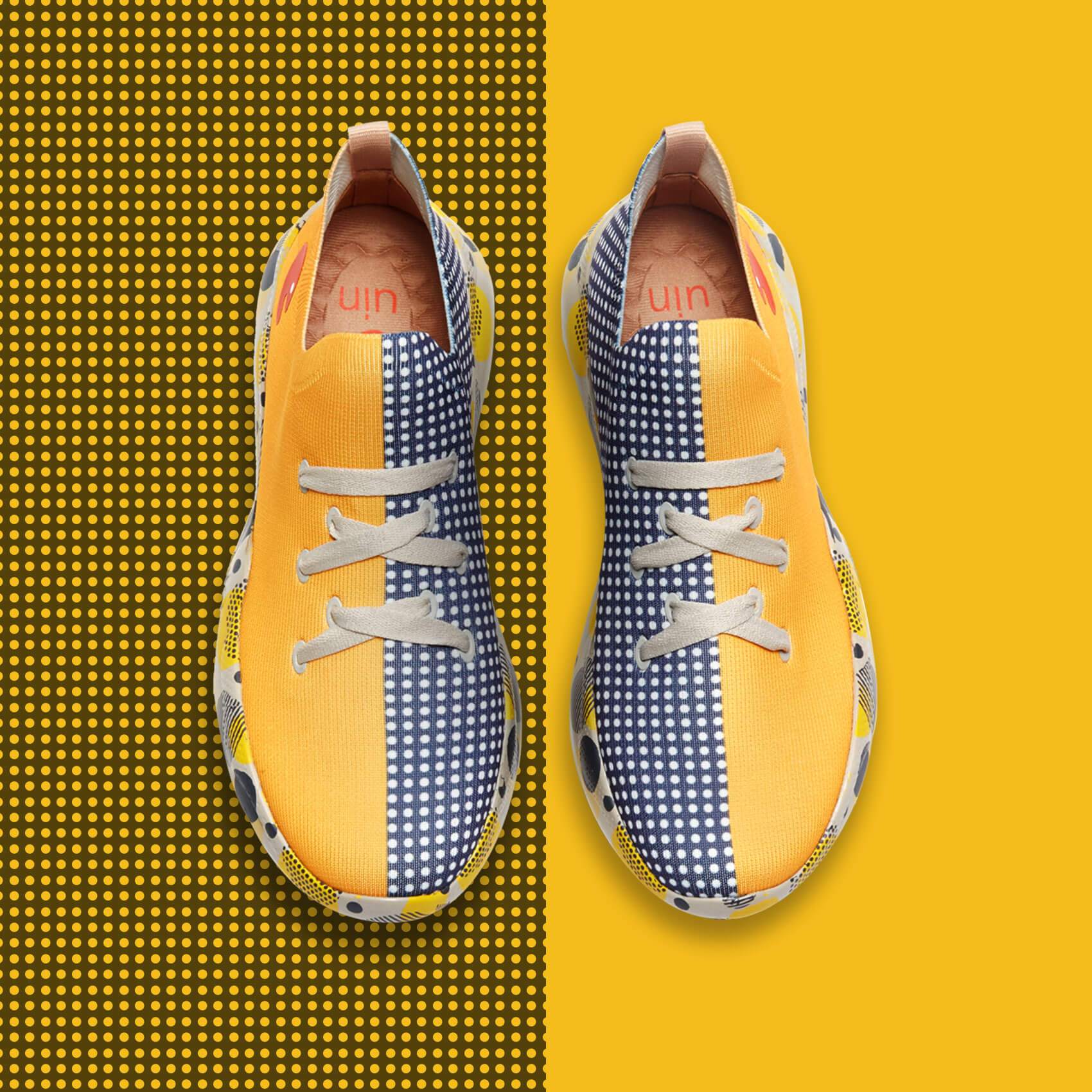 Grey & Yellow Mijas I Men - Image 2