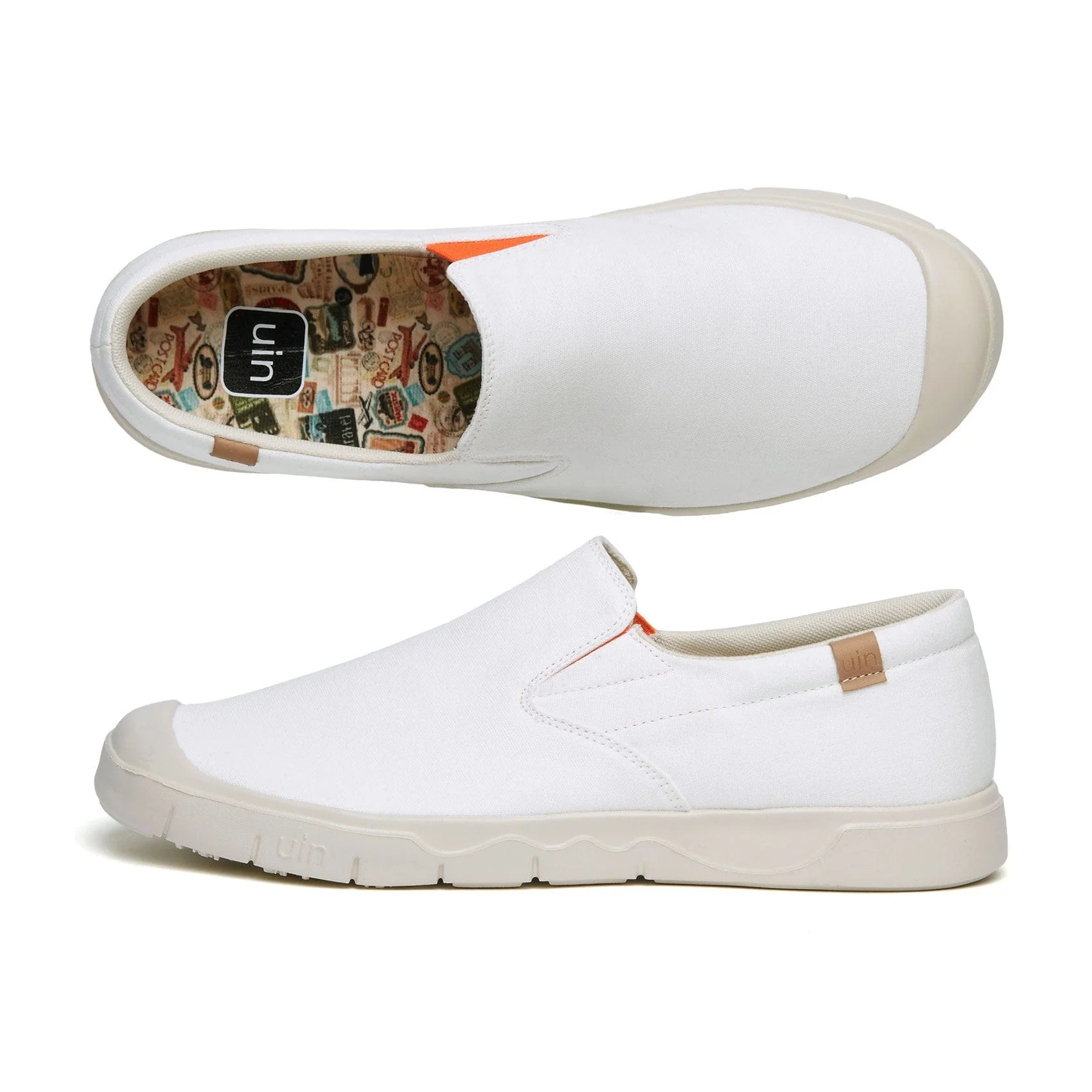 Pure White Canvas Cadiz I Men - Image 7