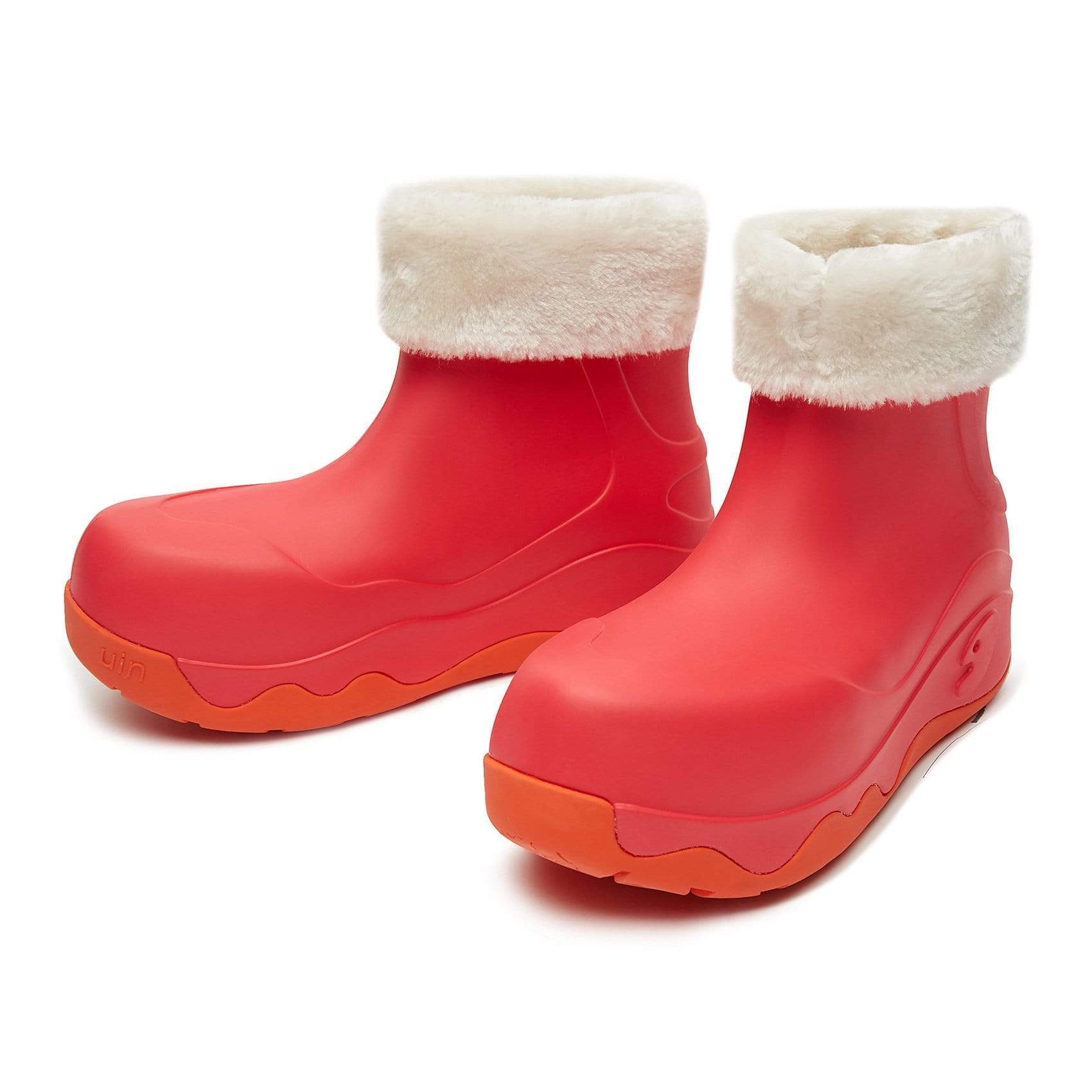 Cerise Boots with Napped Linings Navarra Women