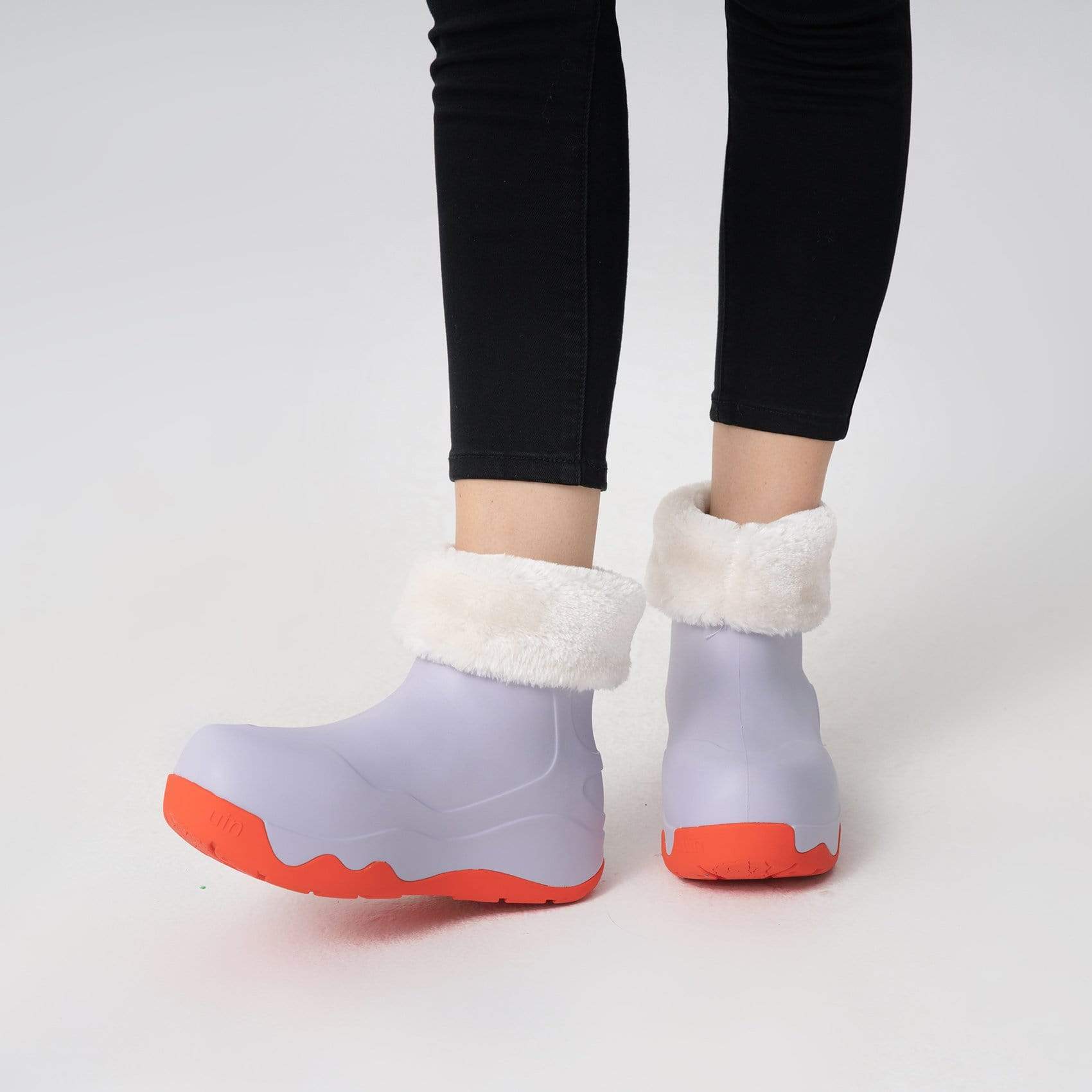 Lilac Boots with Napped Linings Navarra Women - Image 9