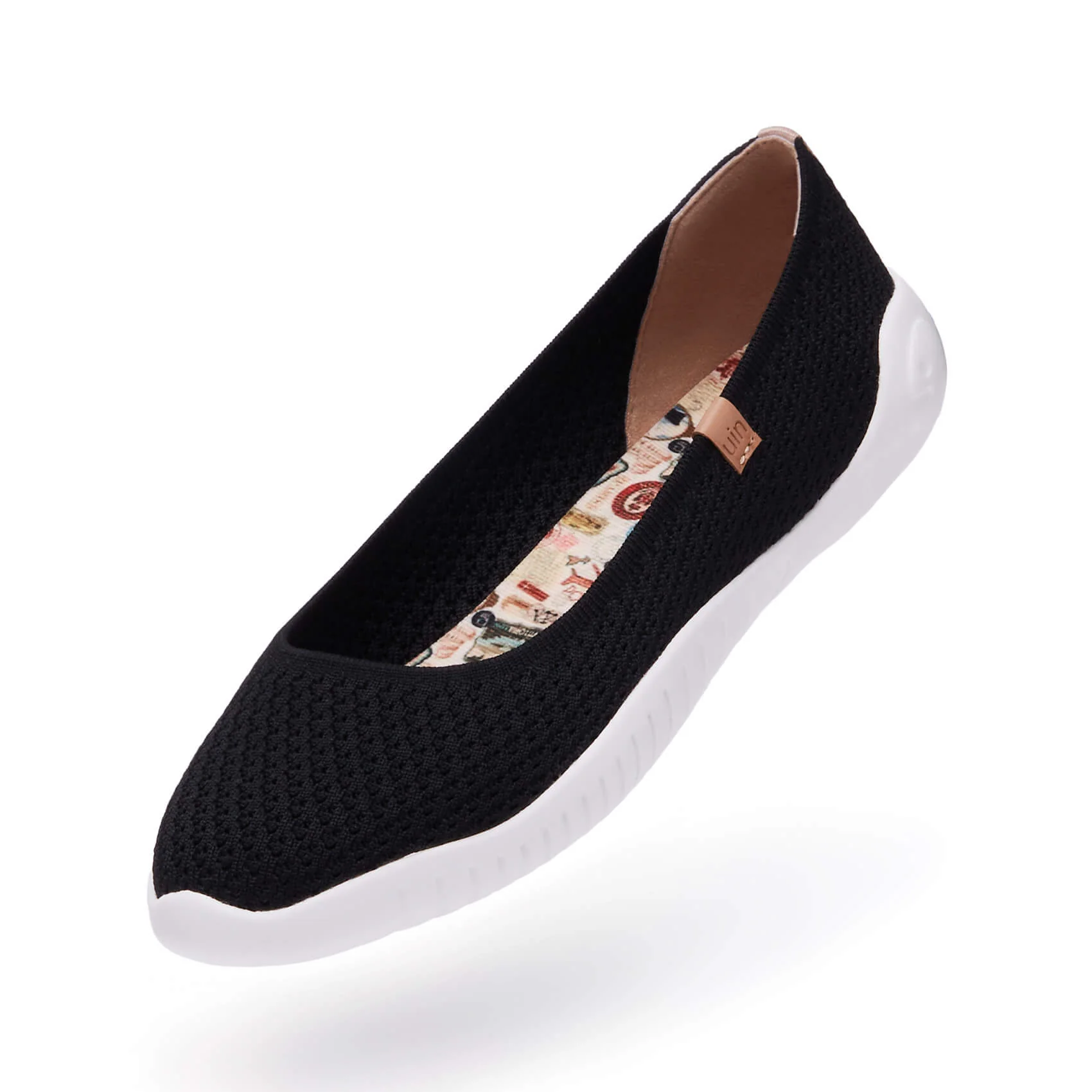 Charcoal Black Knitted Menorca III Women - Image 6