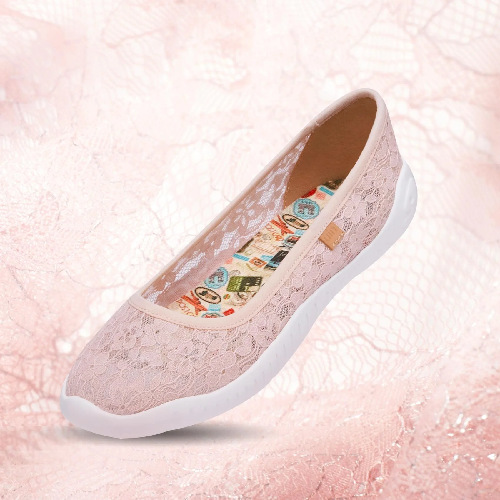 Pink Lace Menorca III Women - Image 3