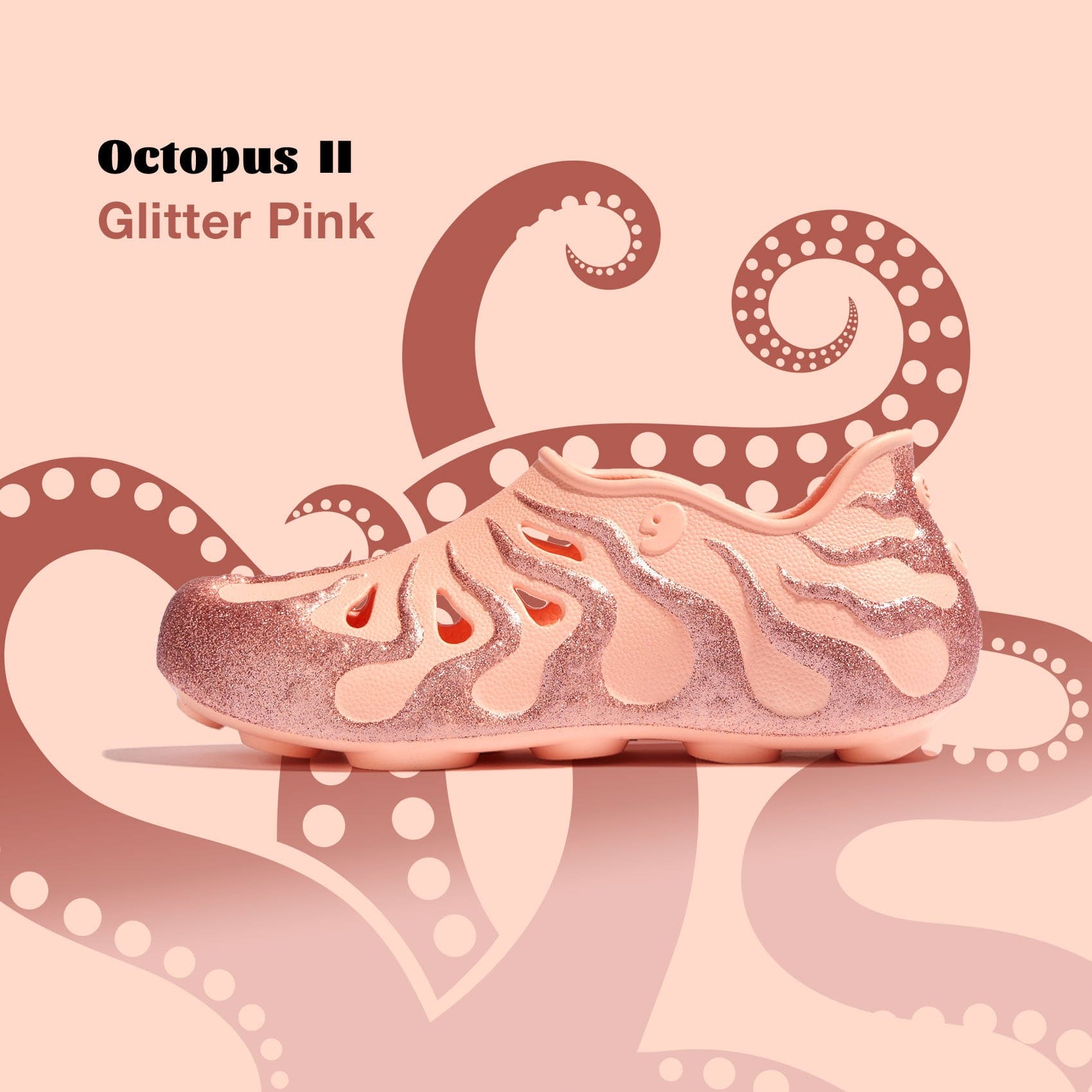 Glitter Pink Octopus II Women - Image 2