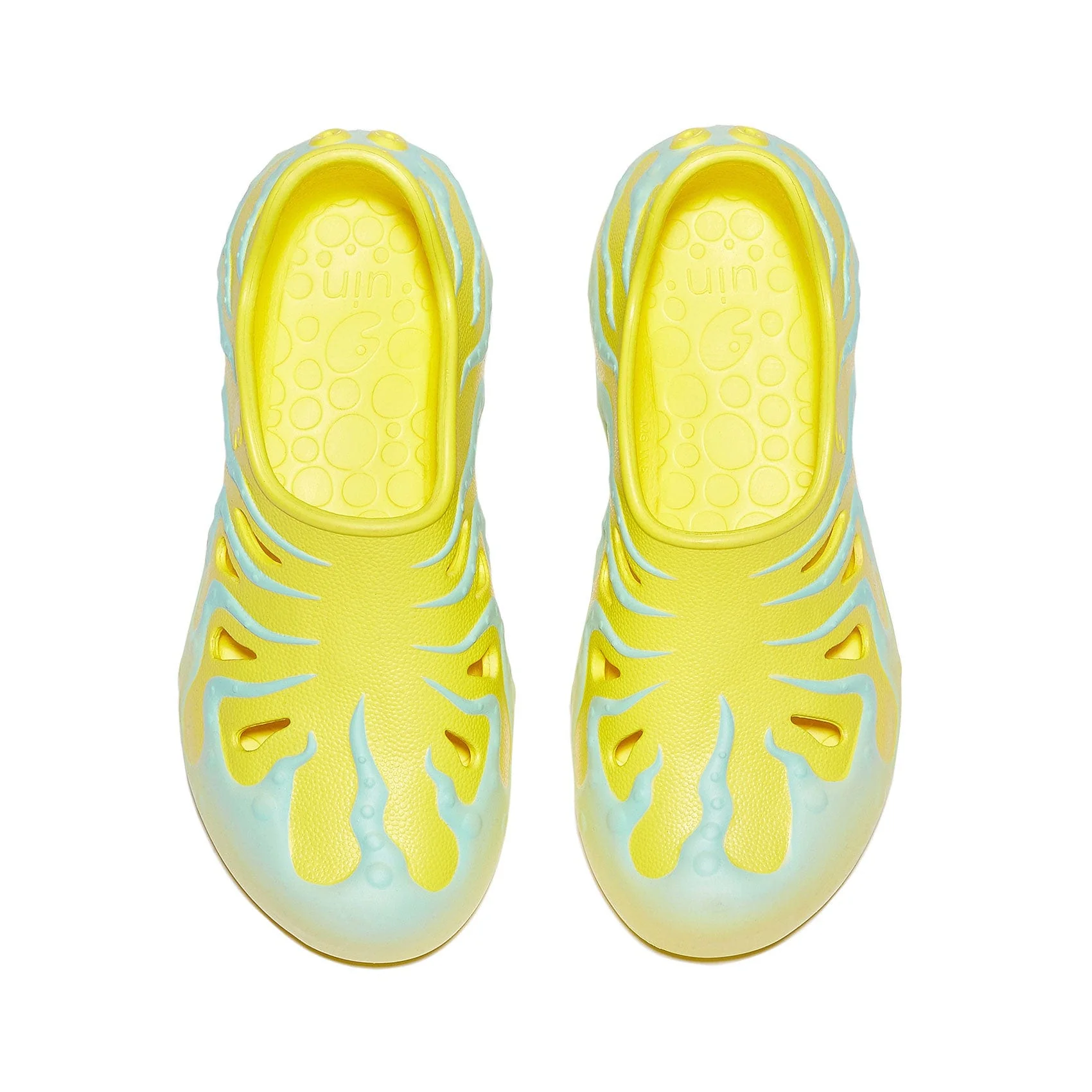 Yellow & Glass Blue Octopus II Women - Image 7
