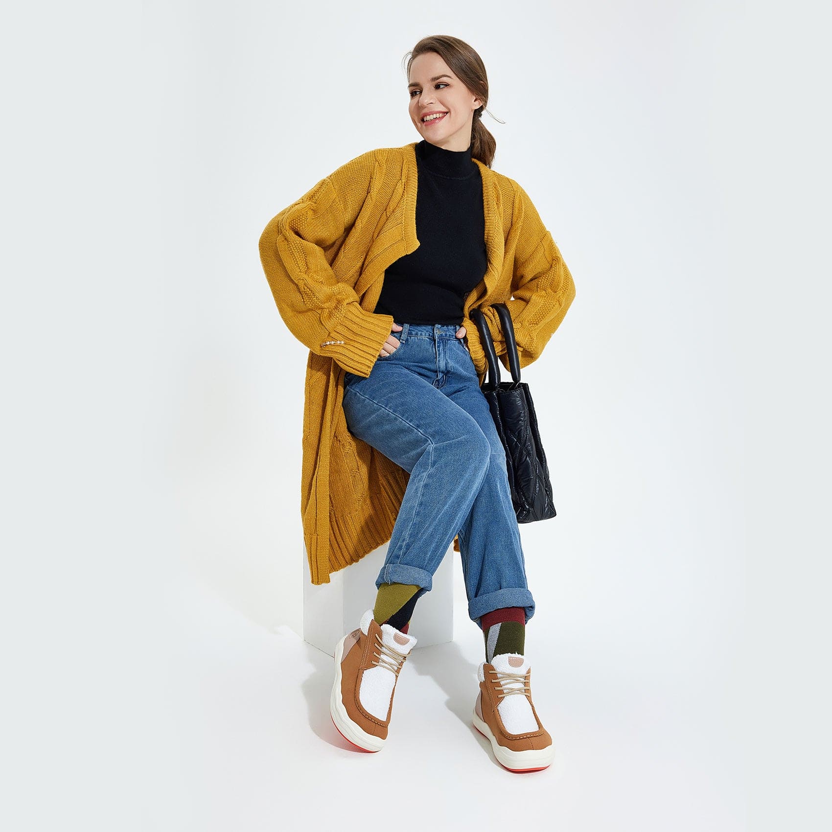 Caramel Brown Andalusia VI Women - Image 4