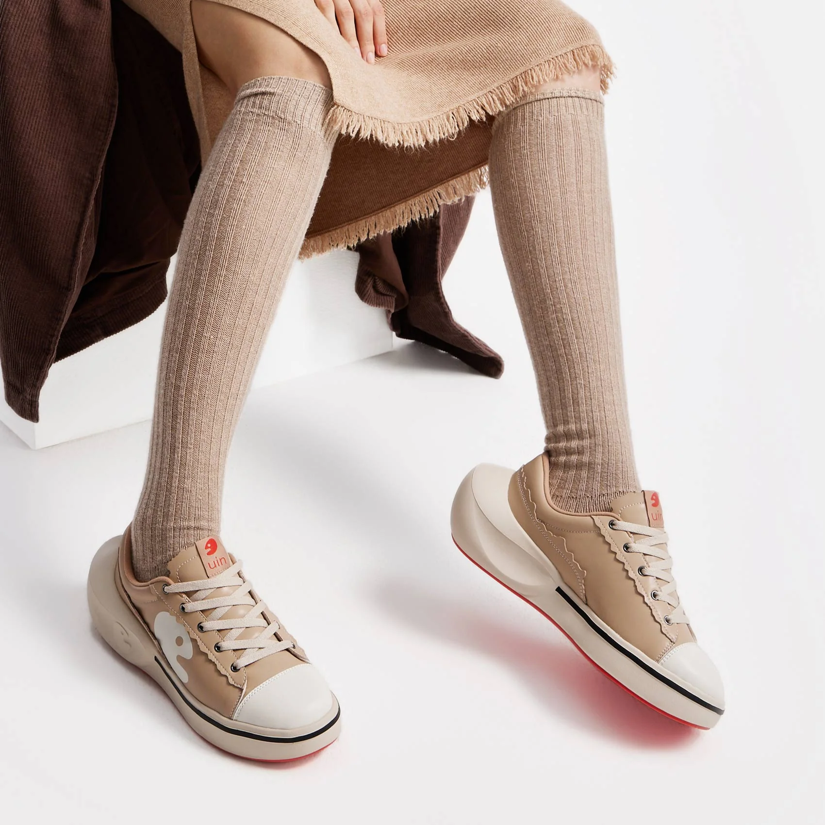 Light Khaki Bilbao B2 Women - Image 6
