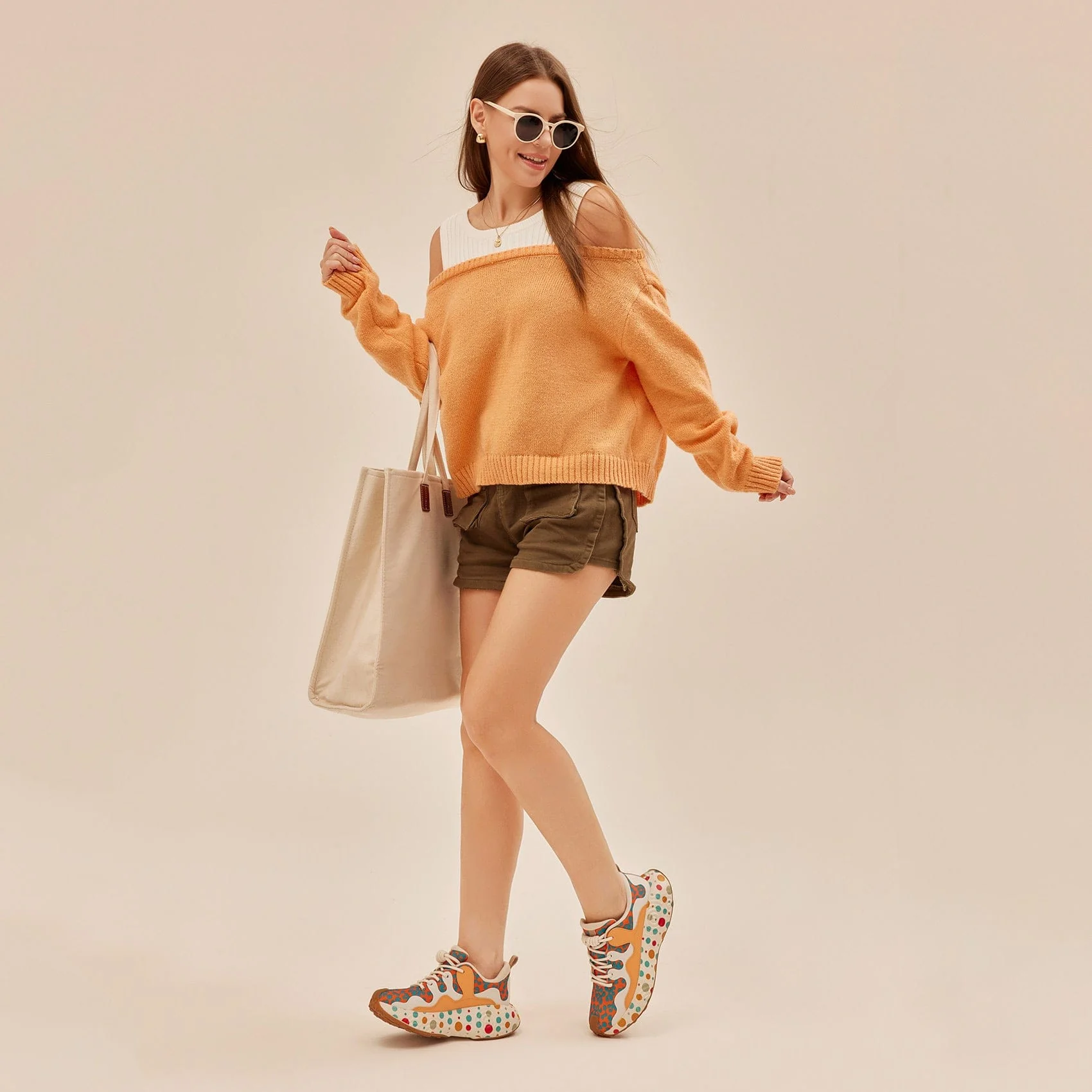 Polka Dot Corals Brava III Women - Image 10